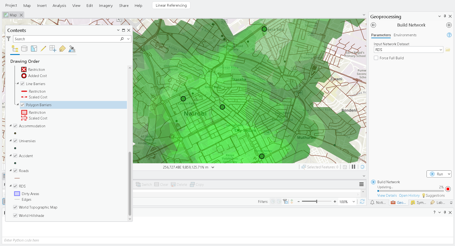 Transport Network Optimization