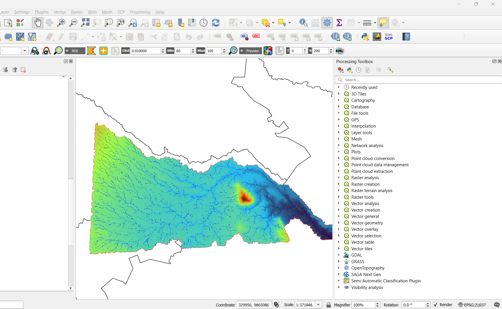 Watershed Delineation